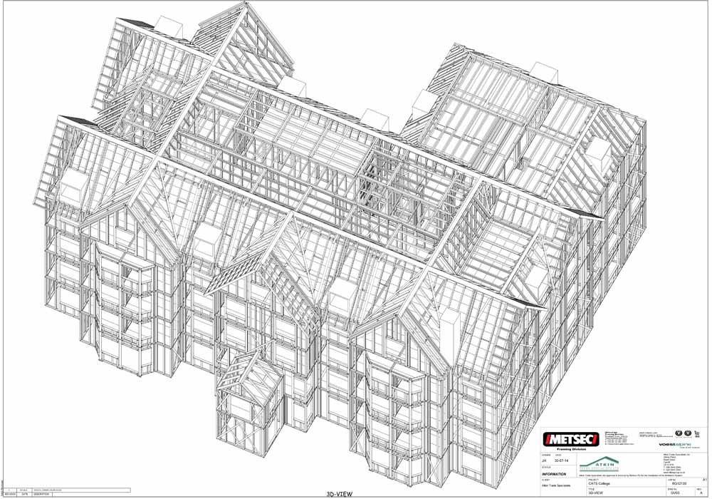 Metsec Metframe CATS College Canterbury