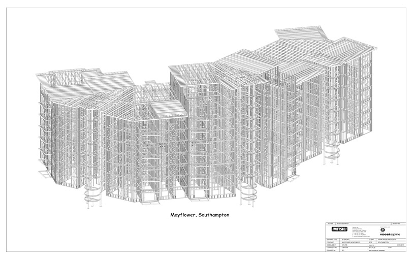 Metsec Metframe Mayflower Apartments