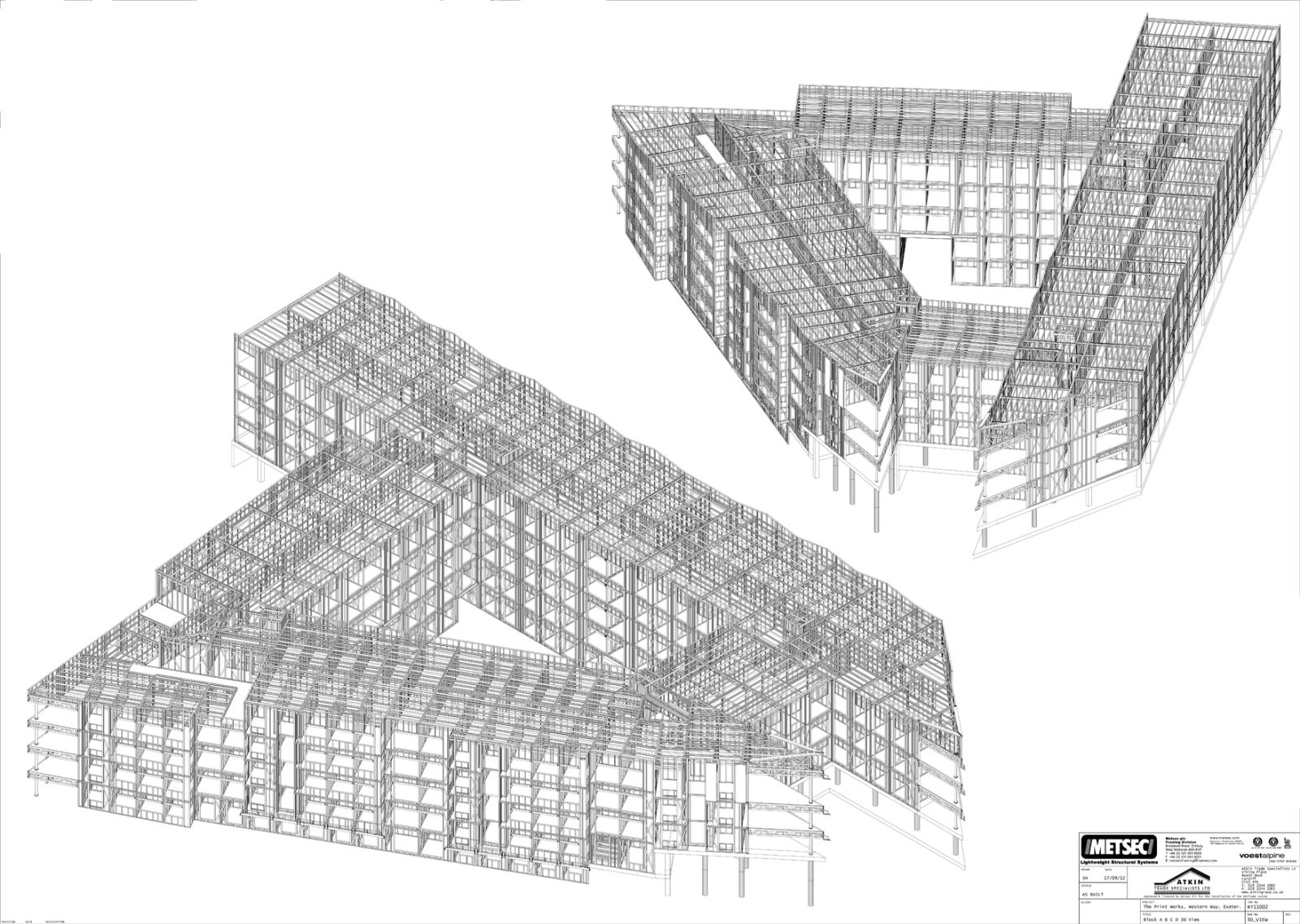 Printworks 3D drawing